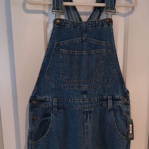 Classic Denim Overalls - Blue